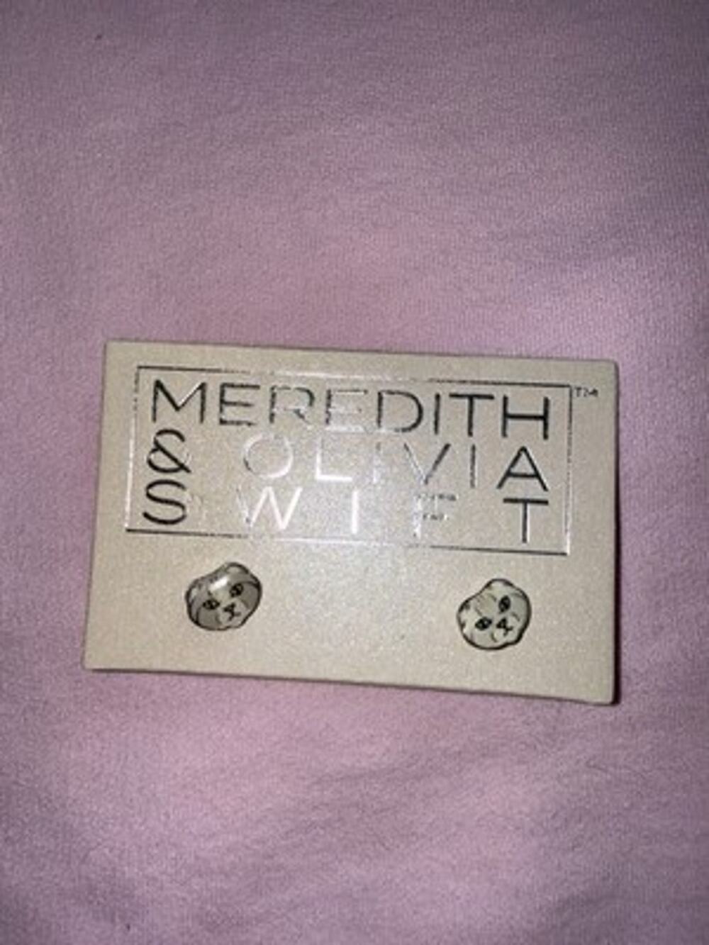 Taylor Swift Meredith And Olivia Swift Earrings Brand New Extremely Rare